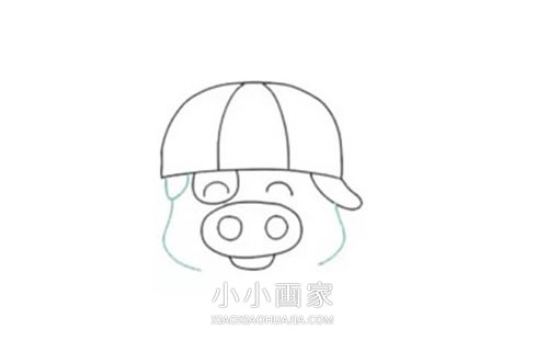 可爱麦兜简笔画画法图片步骤- www.chuantongba.top