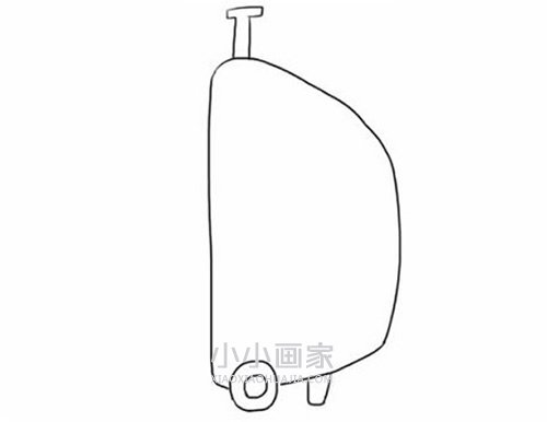简单行李箱简笔画画法图片步骤- www.chuantongba.top
