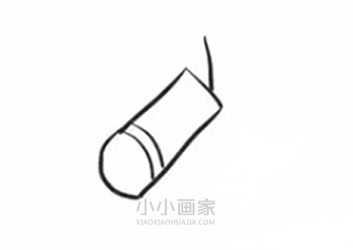 放鞭炮简笔画画法图片步骤- www.chuantongba.top