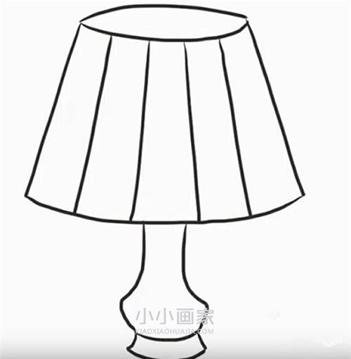 简单台灯简笔画画法图片步骤- www.chuantongba.top