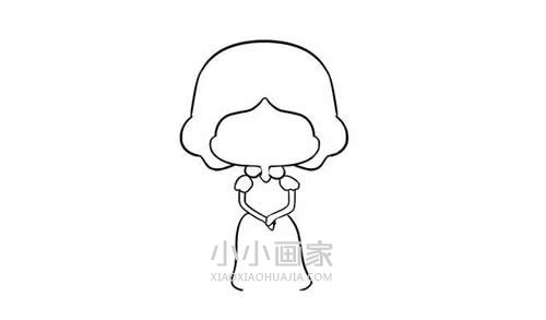 彩色白雪公主简笔画画法图片步骤- www.chuantongba.top