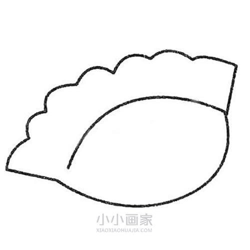 简单饺子简笔画画法图片步骤- www.chuantongba.top