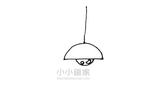 发光的吊灯简笔画画法图片步骤- www.chuantongba.top
