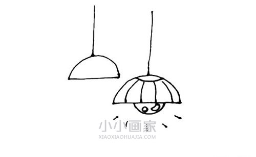 发光的吊灯简笔画画法图片步骤- www.chuantongba.top