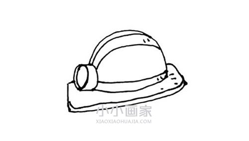 安全帽简笔画画法图片步骤- www.chuantongba.top