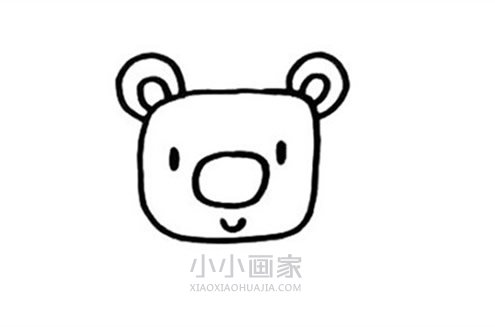 拿着棒棒糖的小熊简笔画画法图片步骤- www.chuantongba.top