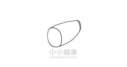 两个莲藕简笔画画法图片步骤- www.chuantongba.top