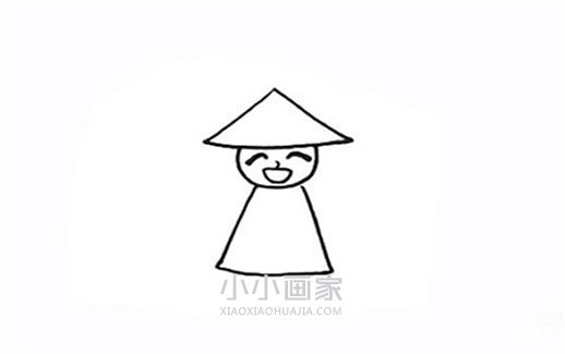 彩色稻草人简笔画画法图片步骤- www.chuantongba.top