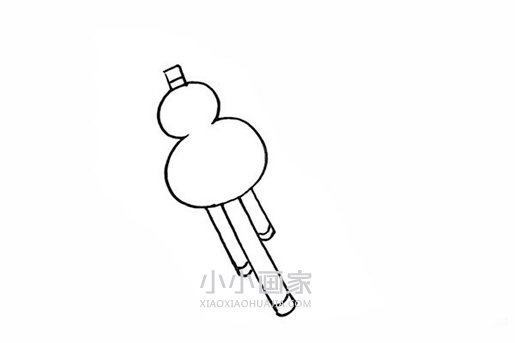 葫芦丝简笔画画法图片步骤- www.chuantongba.top