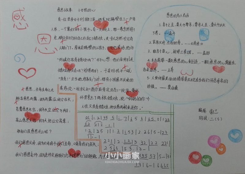 感恩劳动人民手抄报图片内容资料二年级- www.chuantongba.top