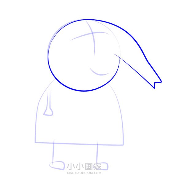 小象爱米丽的妈妈简笔画画法图片步骤- www.chuantongba.top