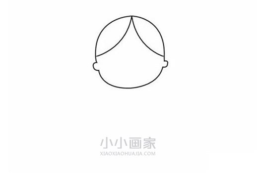 可爱小红帽简笔画画法图片步骤- www.chuantongba.top