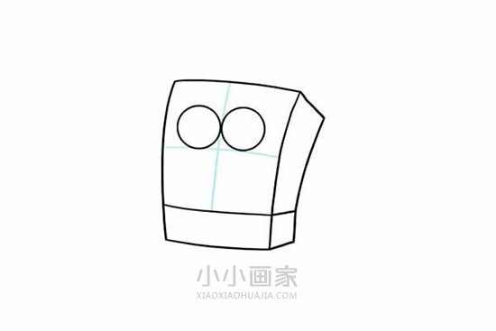快乐的海绵宝宝简笔画画法图片步骤- www.chuantongba.top