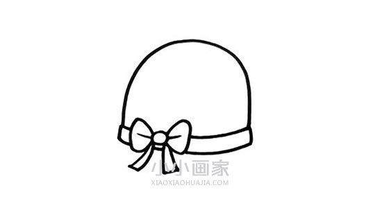 漂亮太阳帽简笔画画法图片步骤- www.chuantongba.top