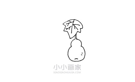 可爱葫芦简笔画画法图片步骤- www.chuantongba.top