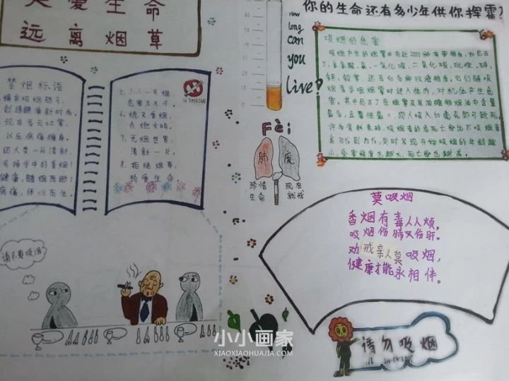 “远离香烟，爱我家园”手抄报内容大全三年级- www.chuantongba.top